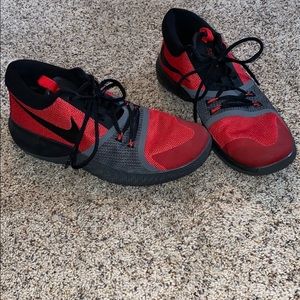 Red Nike Zoom shoes
